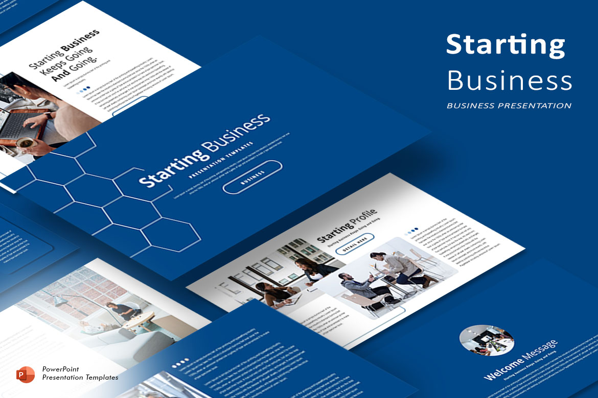 Starting Business - PowerPoint Template