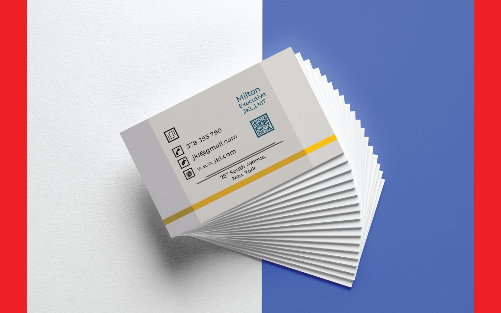 Consulting Corporate identity Card Template