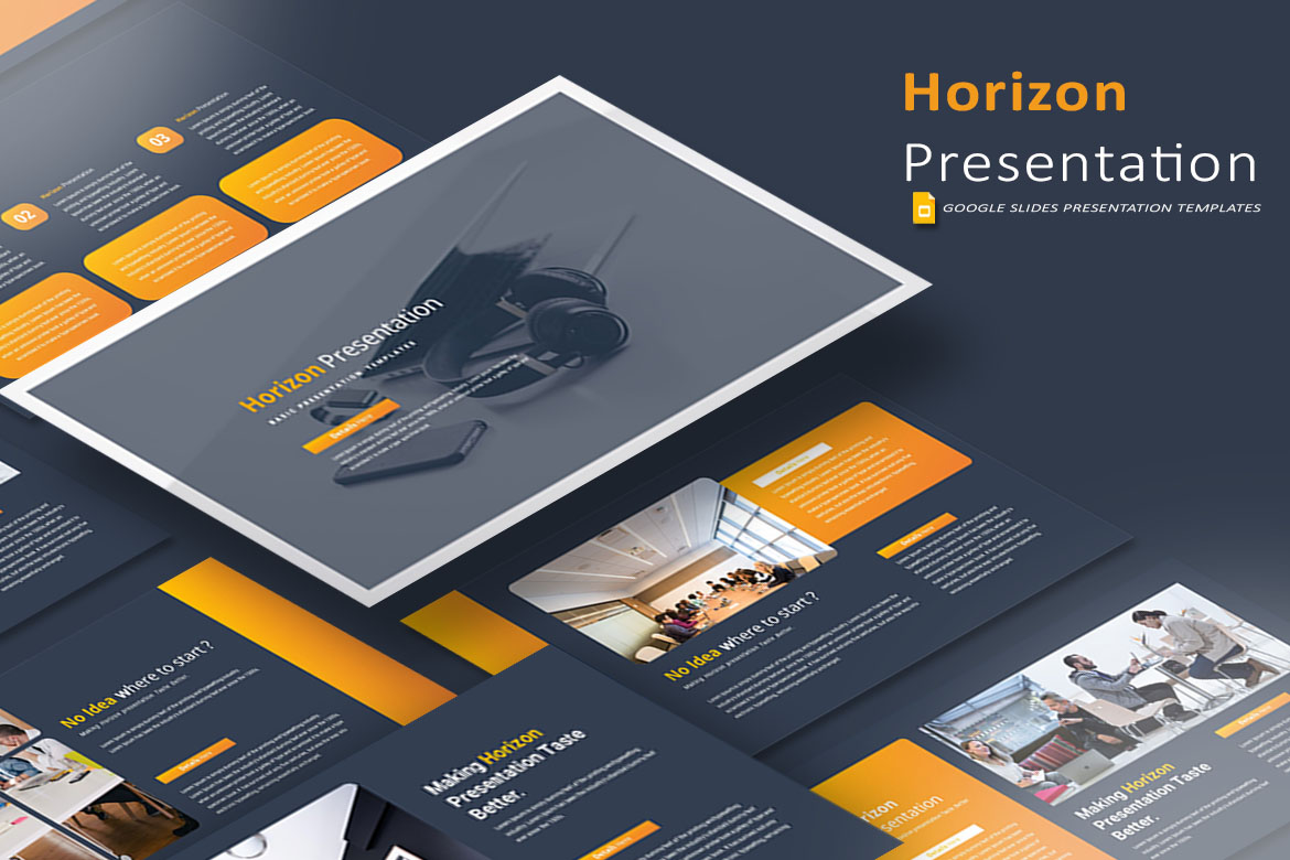 Horizon Presentation - Google Slides Template