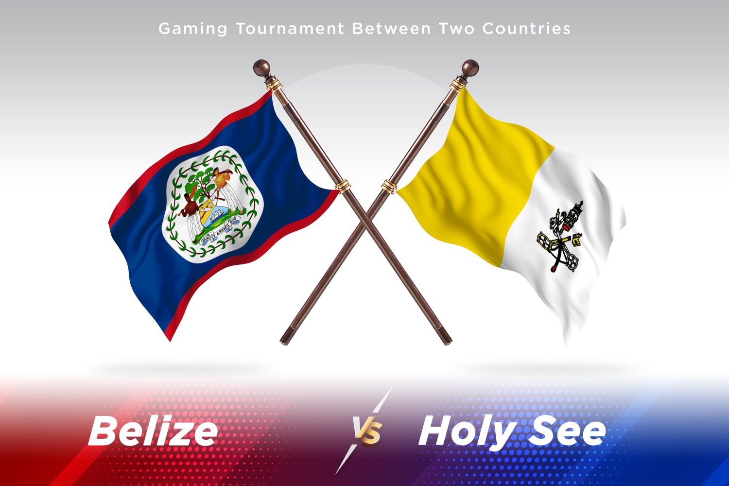 Belize versus holy see Two Flags