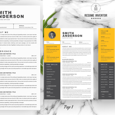 Template Clean Resume Templates 201136