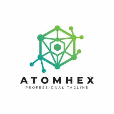 Logoatom Logobleucolorfulcolorful Logo Templates 201319