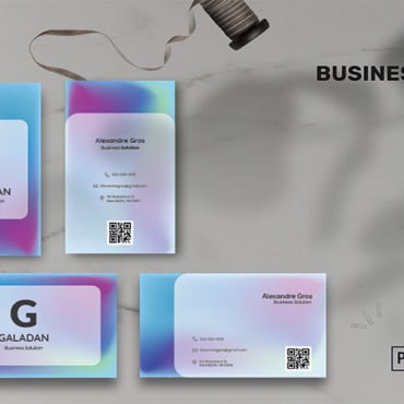 Card Stationery Corporate Identity 201379