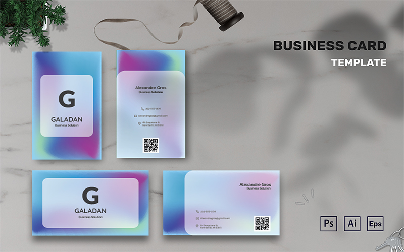 Galadan - Business Card Template