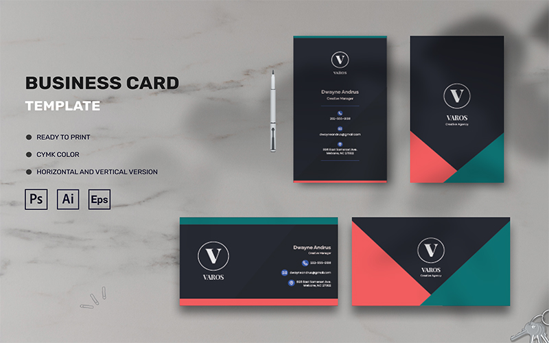 Varos - Business Card Template