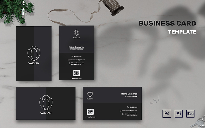 Vakkan - Business Card Template