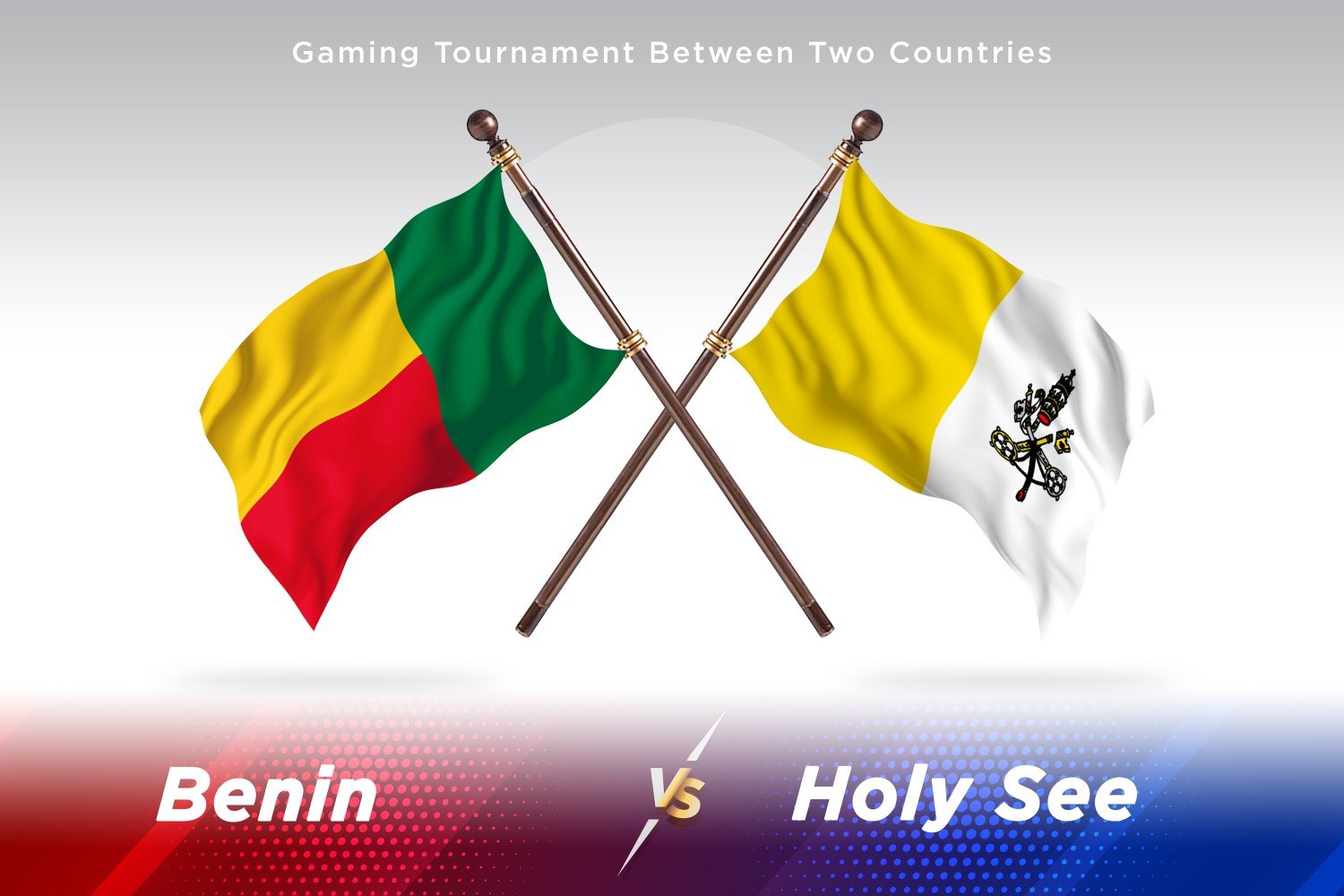 Benin versus holy see Two Flags