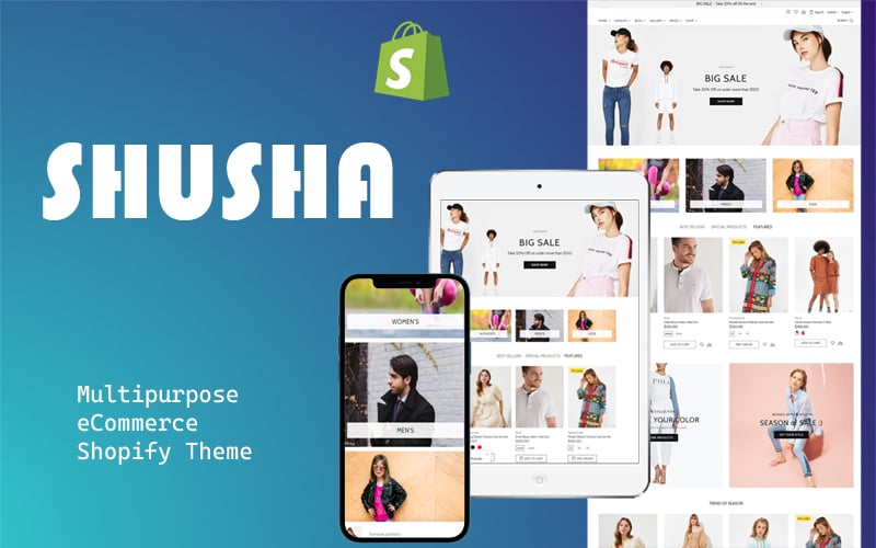 Shusha - Multipurpose Shopify theme