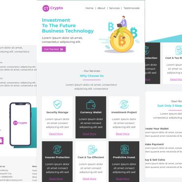 Template Cryptocurrency Newsletter Templates 201797
