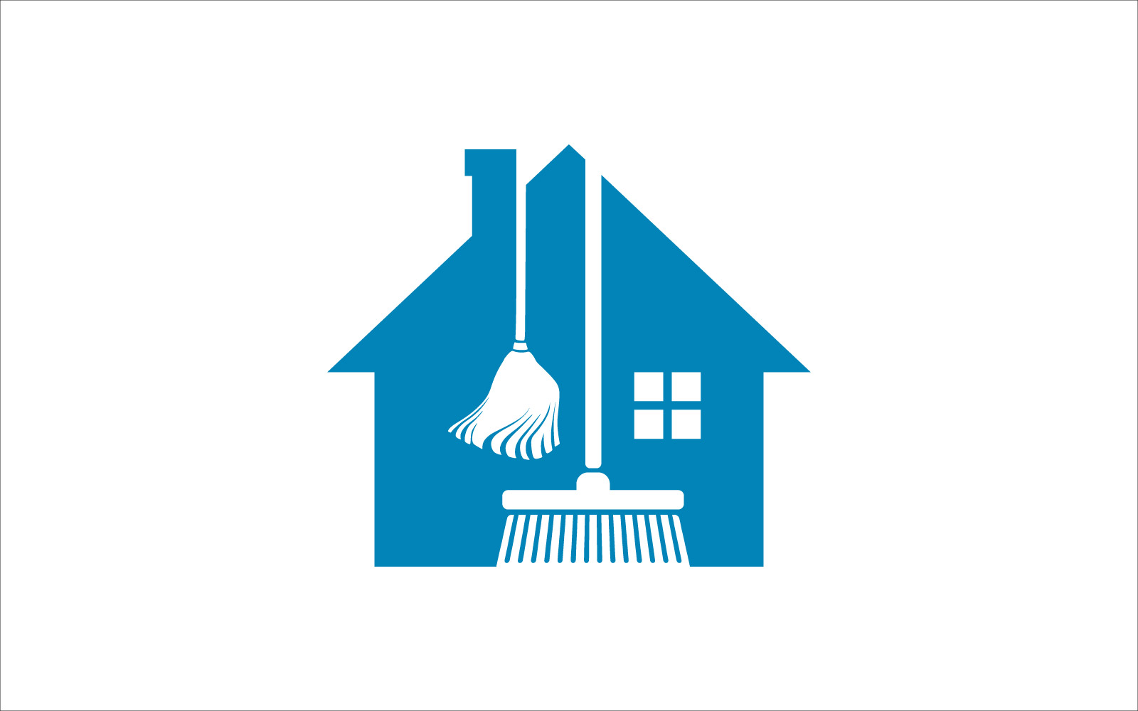 House cleaning service vector template
