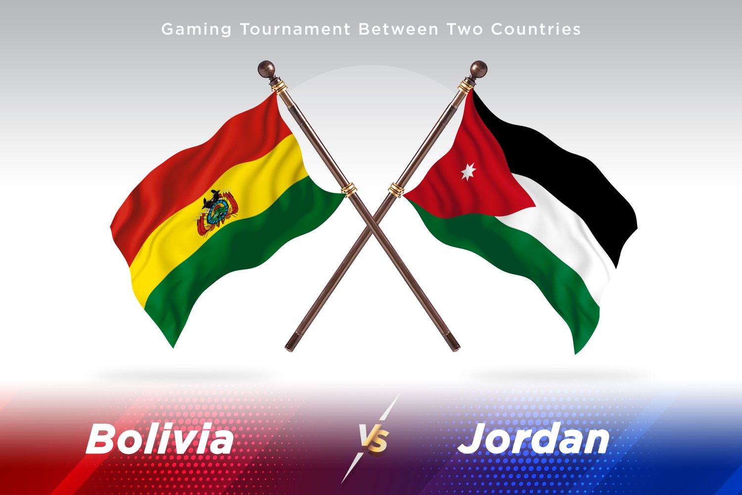 Bolivia versus Jordan Two Flags