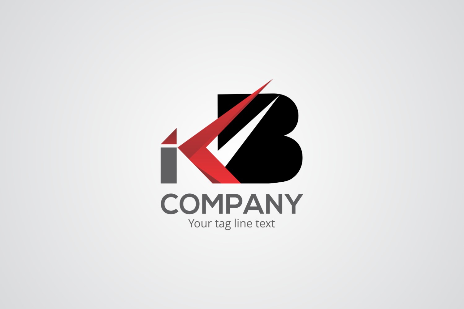 KB Company Logo Design Template