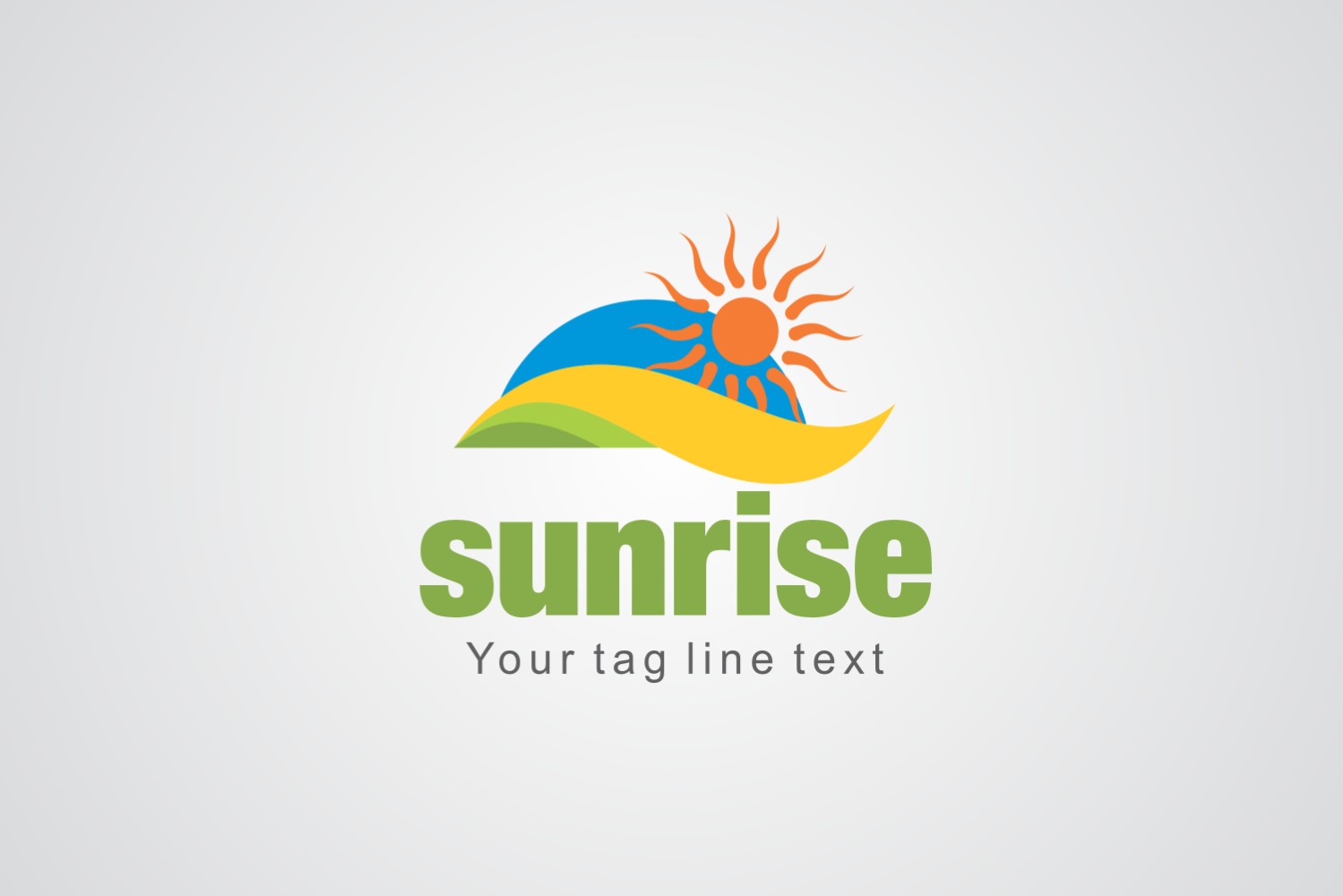 Sunrise Logo Design Template