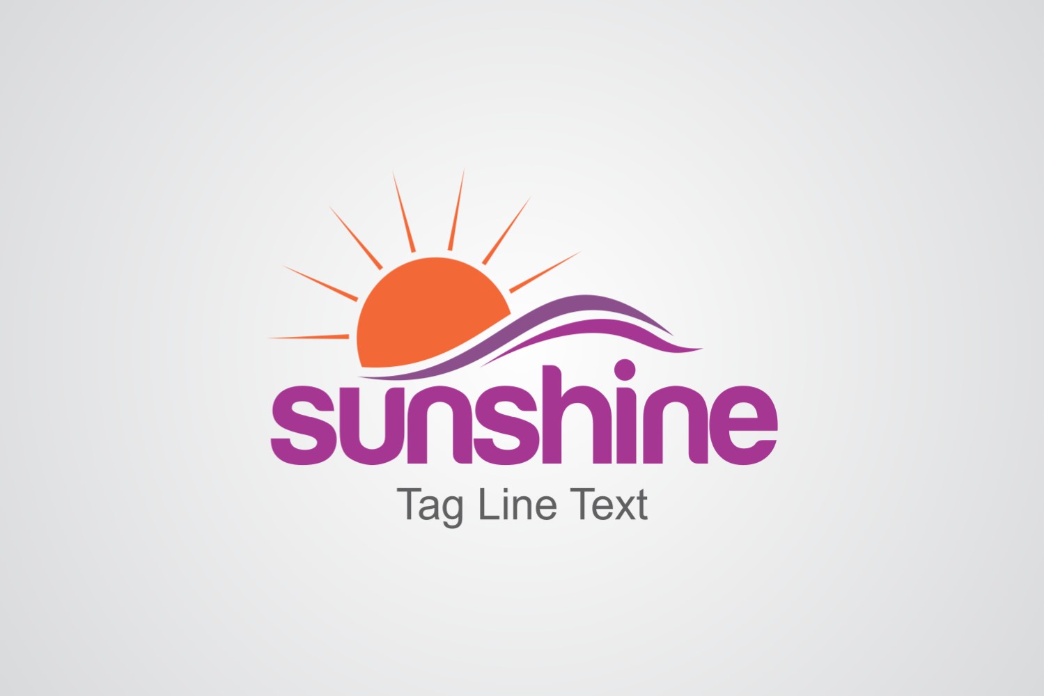 SunShine Logo Design Template