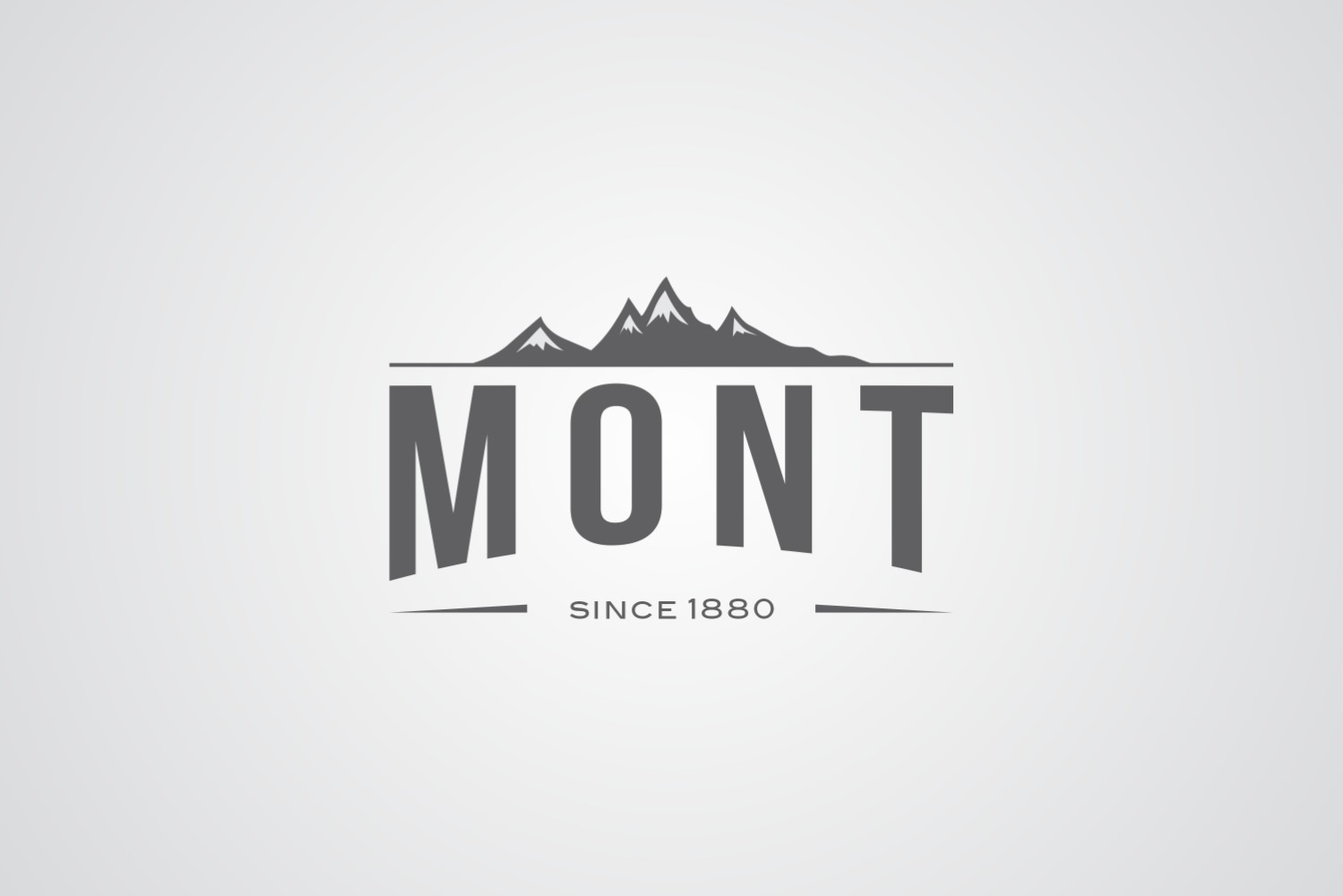 Mont Logo Design Template