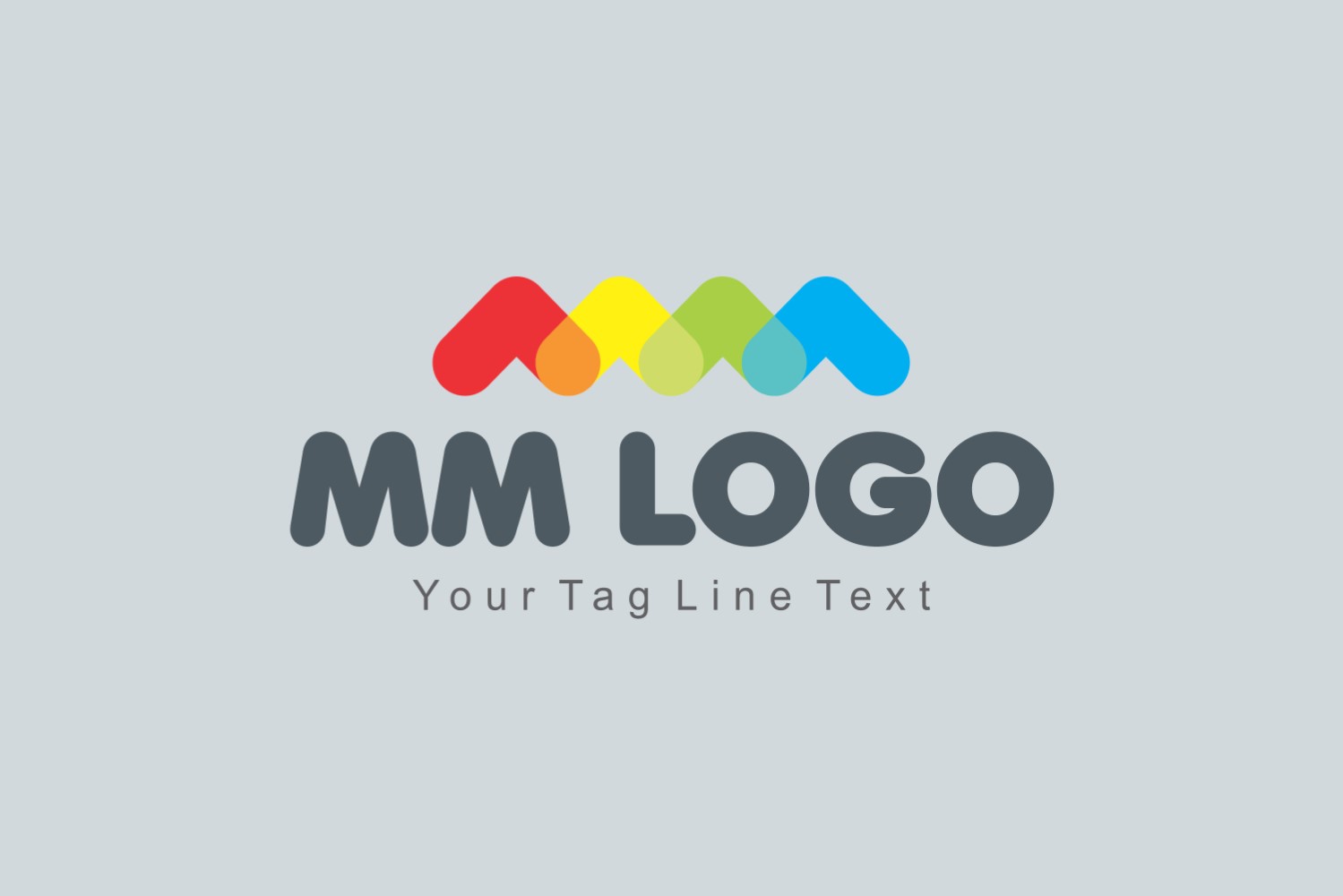 MM logo Logo Design Template