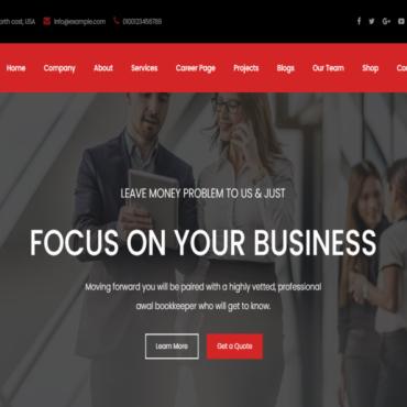 Audit Business Responsive Website Templates 202276