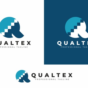 Q Letterdynamic Logo Templates 202344