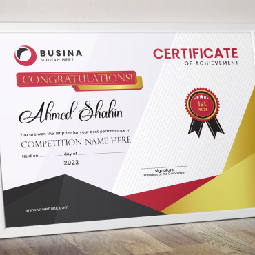 Award Completion Certificate Templates 202364