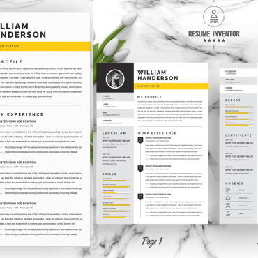 Template Clean Resume Templates 202403