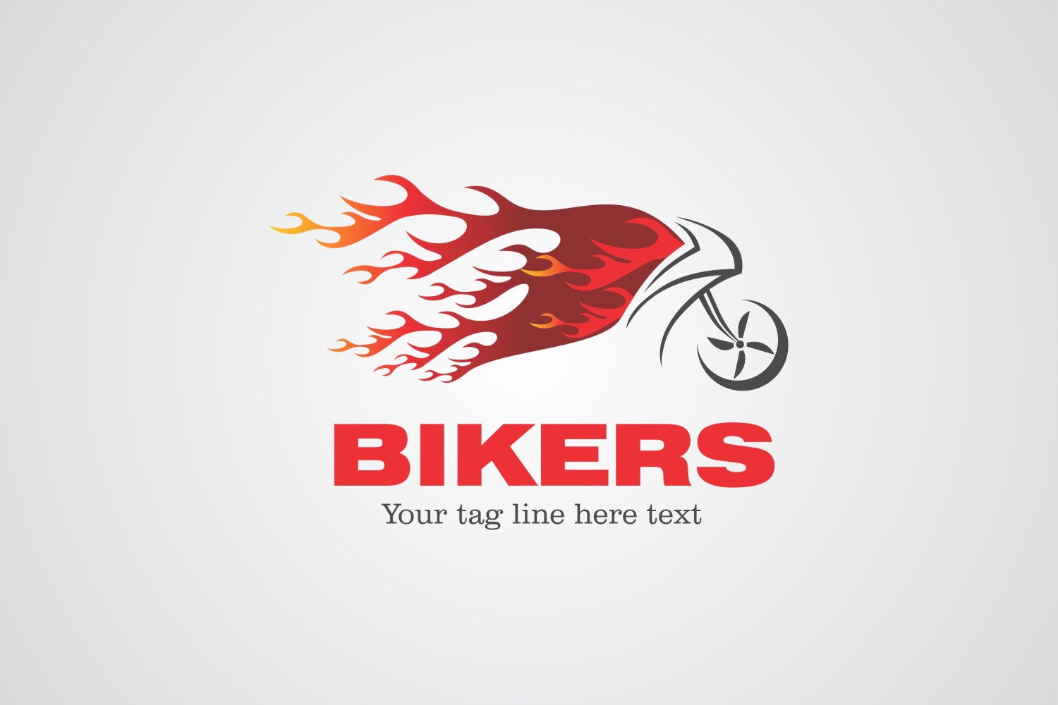 Bikers Corporate Logo Design Template