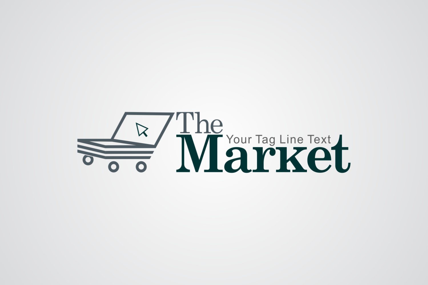 The Market Logo Design Template