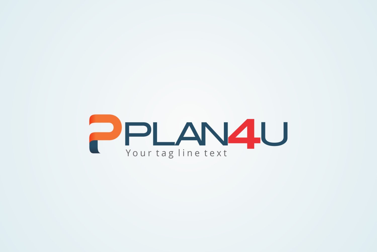 Plan4u Logo Design Template