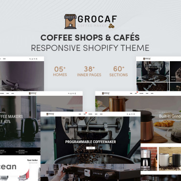 Cafeteria Coffee Shopify Themes 202473