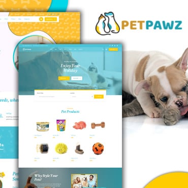 Shop Cat Responsive Website Templates 202478