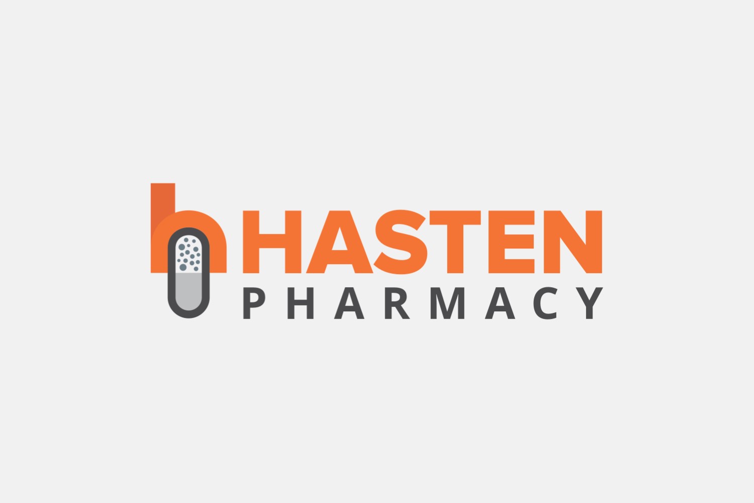 Hasten Pharmacy Logo Design