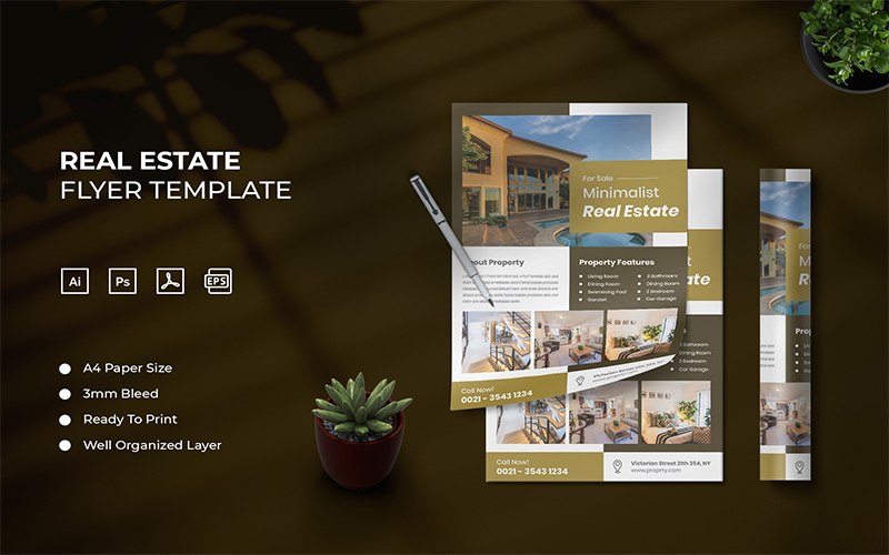 Real Estate - Flyer Template