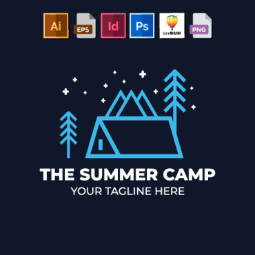 Camp Logo Logo Templates 202558