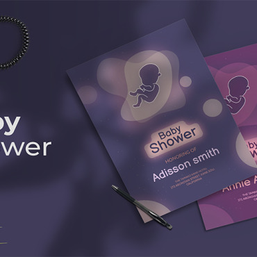 Shower Invitation Corporate Identity 202637