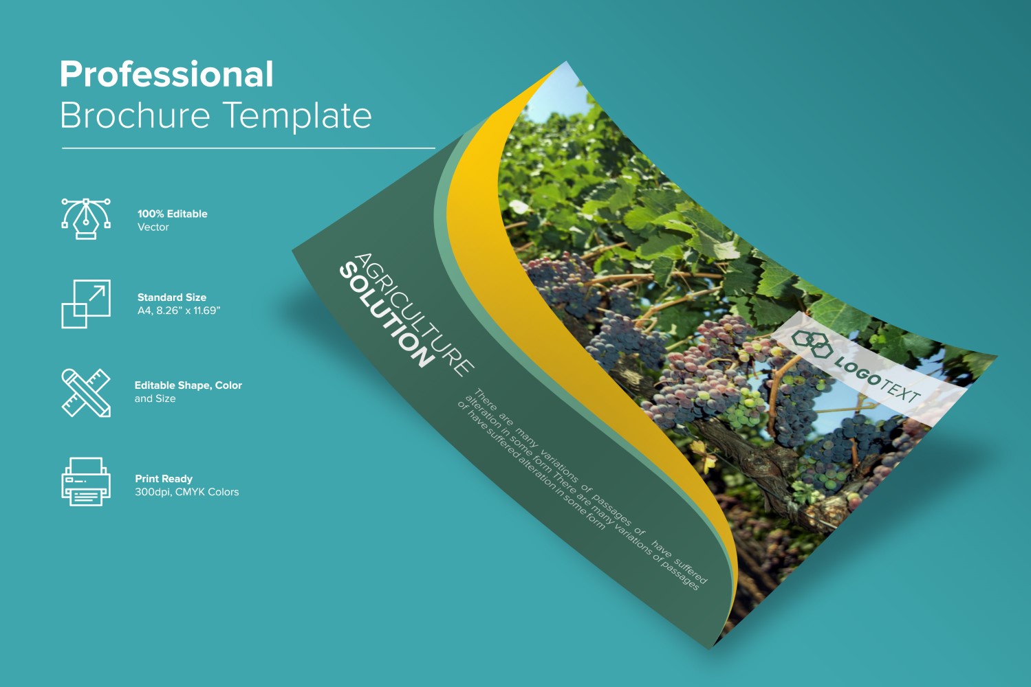 Food Creative Brochure Design Template