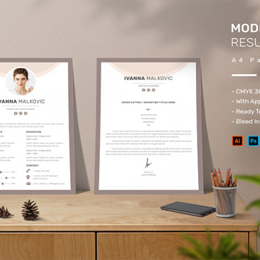 Business Work Resume Templates 202765