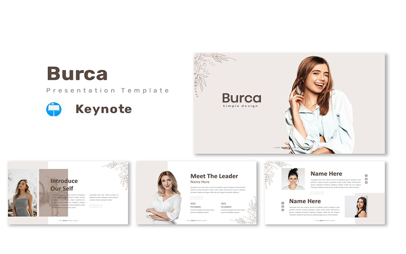 Burca - |Keynote Template|