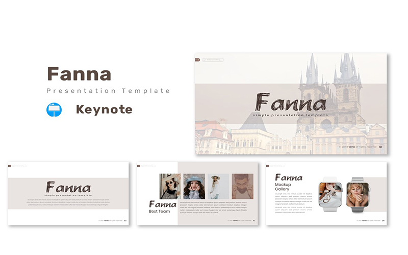 Fanna - |Keynote Template|
