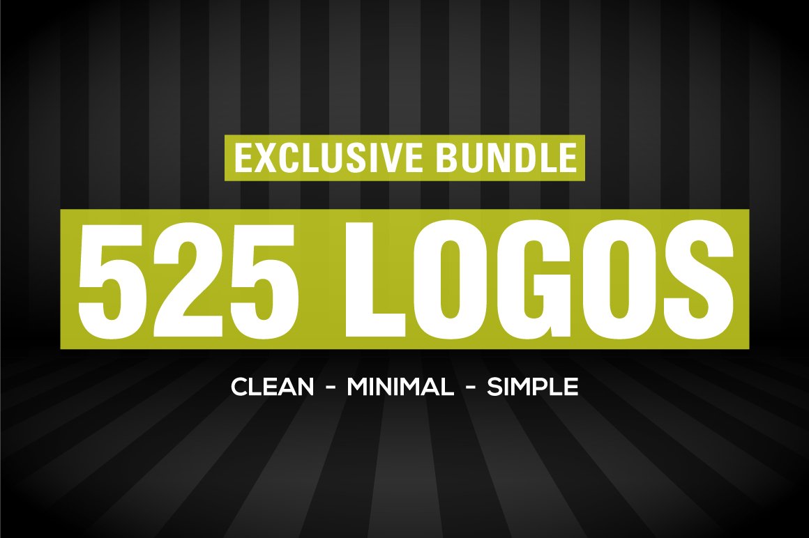 525 Groundbreaking Premium Logos template