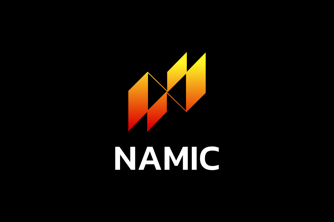 Dynamic N - Race Gradient logo