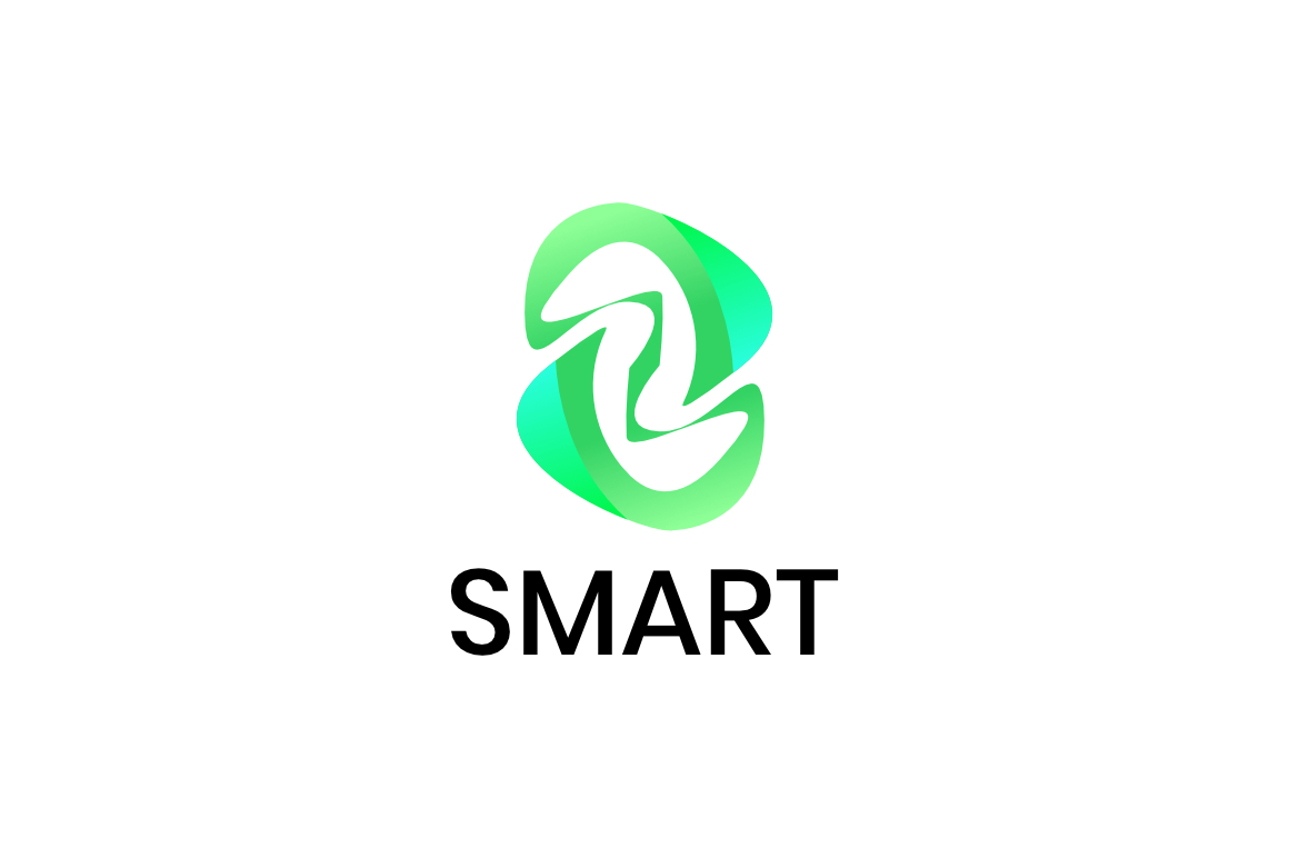Green Gradient S logo Design