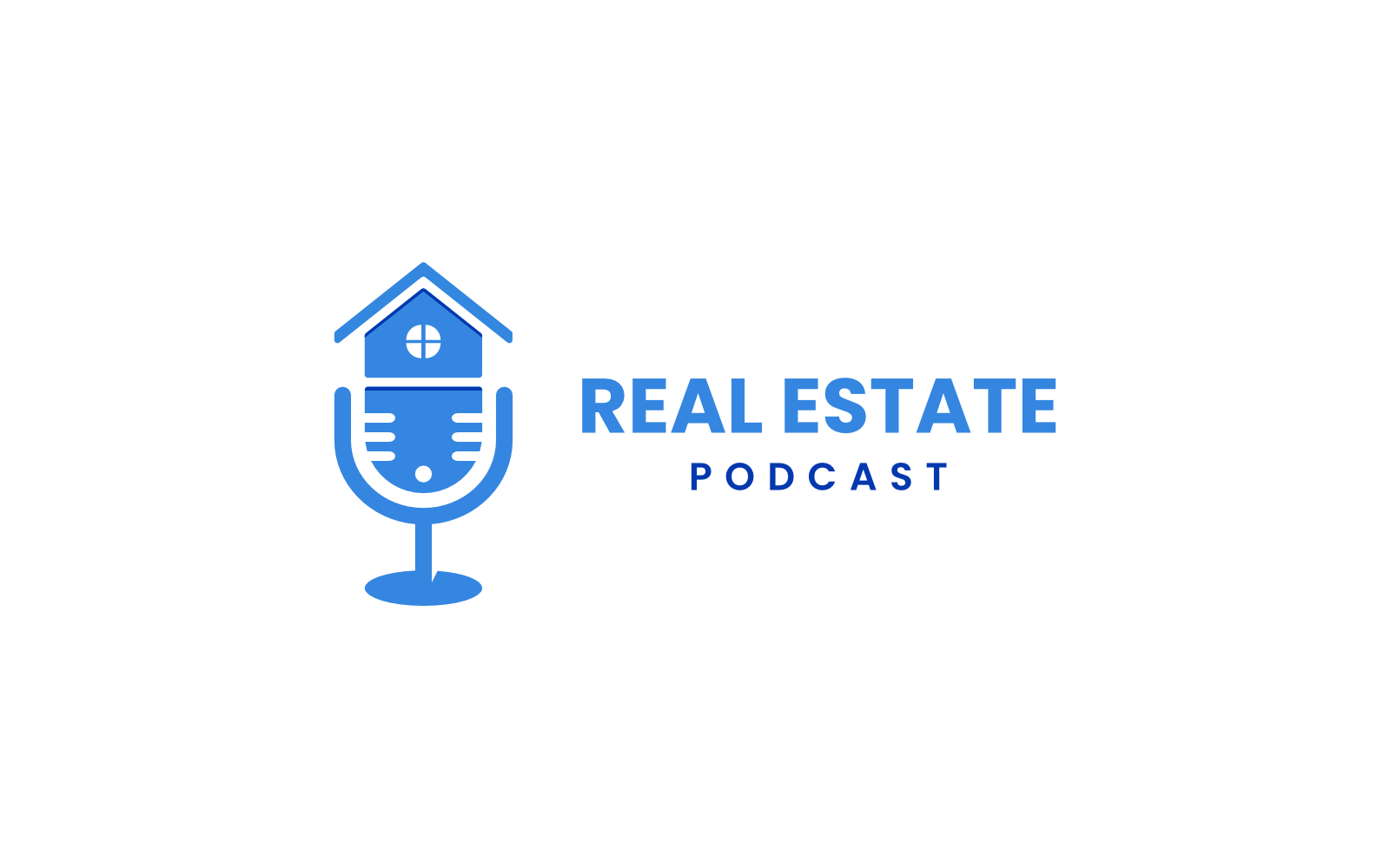 Real Estate Podcast Logo Template