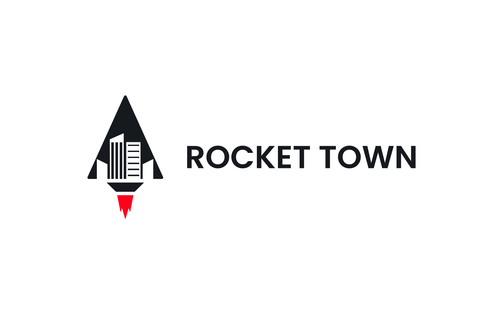Rocket Town Logo Template