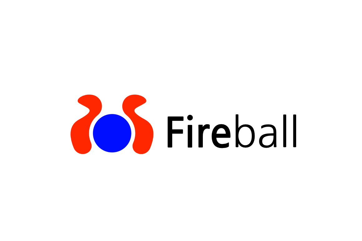 Fire Ball Simple corporate Logo
