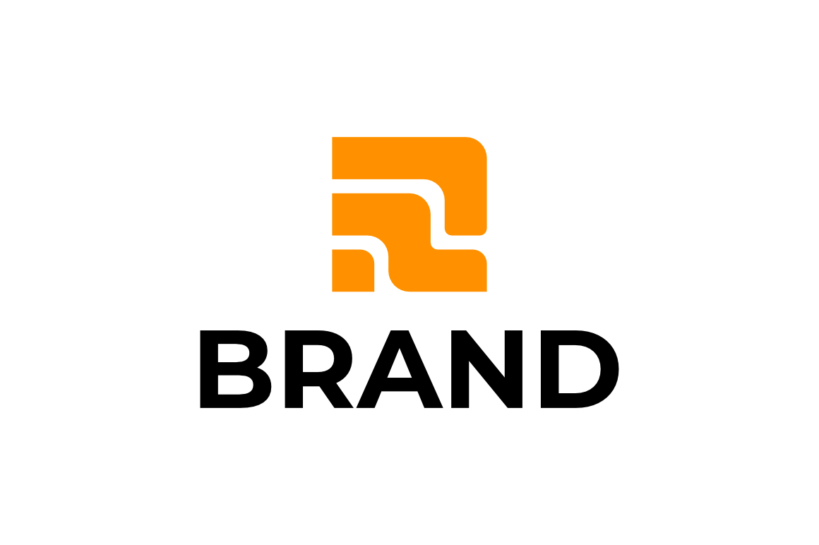 Monogram corporate Letter R Logo
