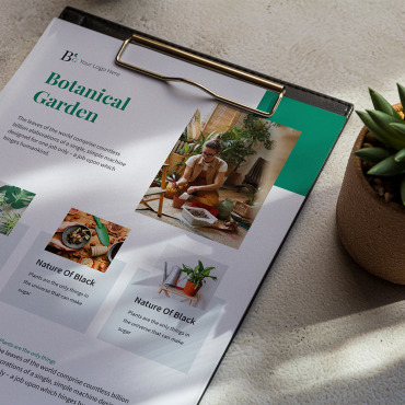 Upa4flyerposterplantdeskpaper Clips  203042