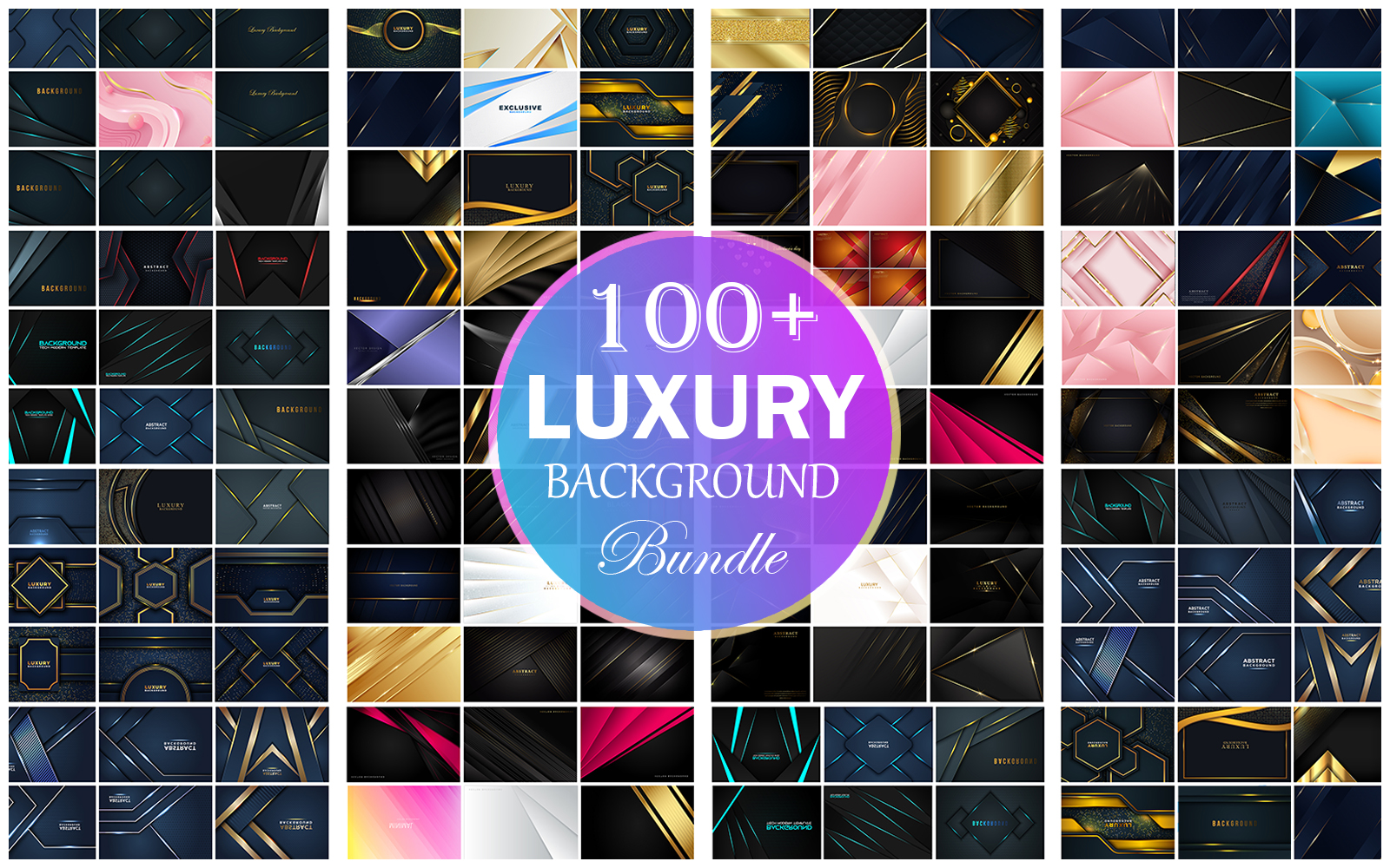 Luxury Background Bundle, Luxury Abstract Background Bundle.