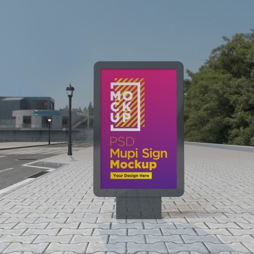 Sign Signage Product Mockups 203200