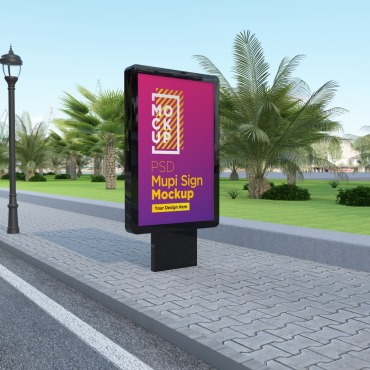 Sign Signage Product Mockups 203234