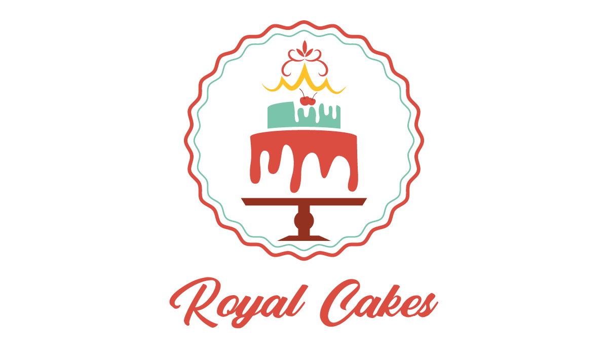 Royal Cakes Logo Template