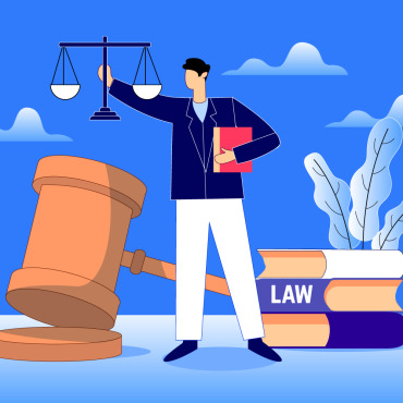 Justice Legal Illustrations Templates 203284